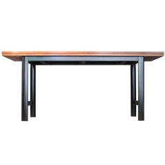 Harvey Probber Rosewood Flip-Top Console/Dining Table