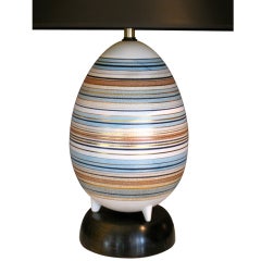 Rare Sasha Brastoff Ceramic Table Lamp