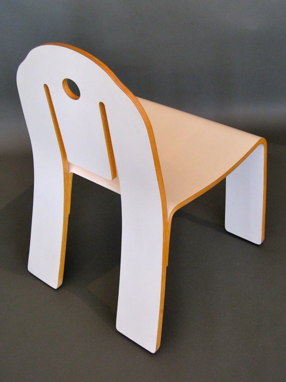 20th Century Robert Venturi Art Deco Chair Model no. 665 for Knoll