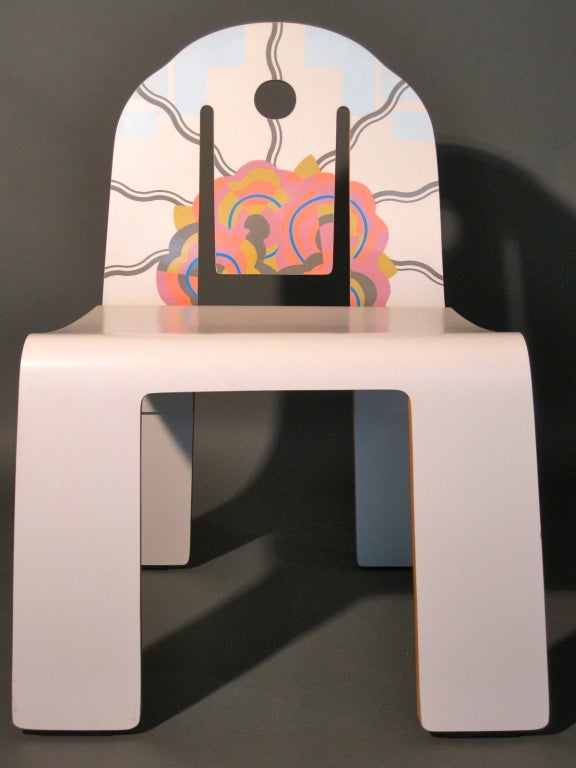 Robert Venturi Art Deco Chair Model no. 665 for Knoll 2