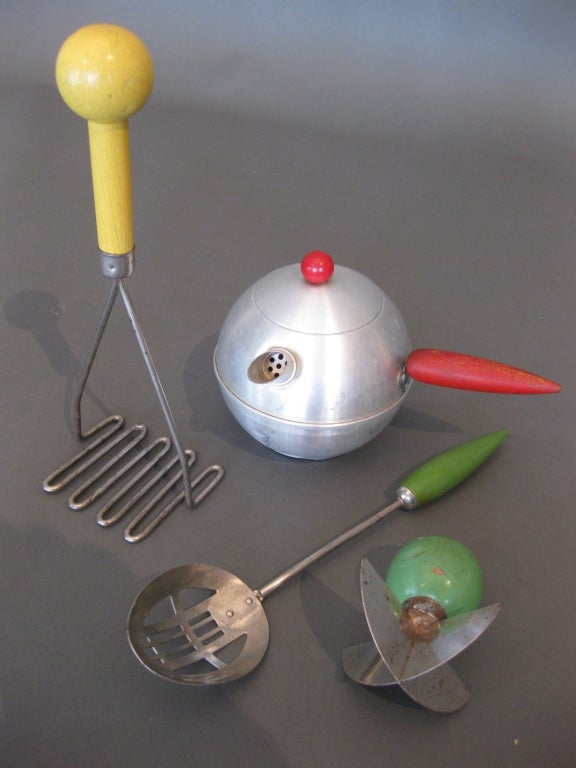 Mid-20th Century Henry Dreyfuss Industrial Design Collection of Kitchen Utensils