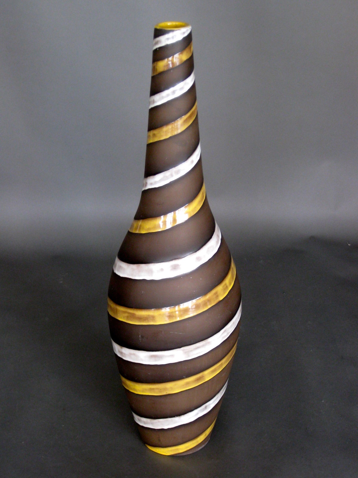 Largest Ingrid Atterberg "Spiral" Floor Vase for Upsala-Ekeby c.1950s