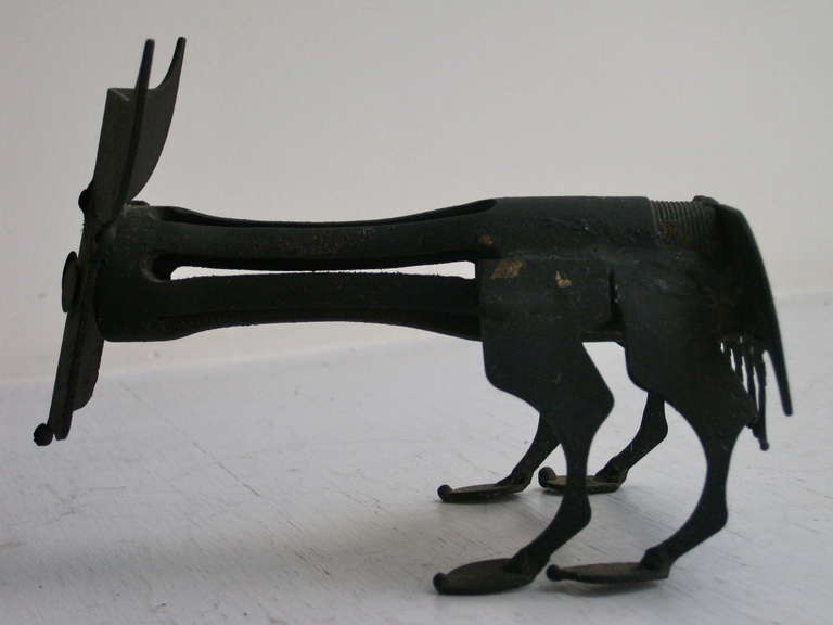 Mid-20th Century Animal Sculpture of a Bull by John Risley ca. 1950s