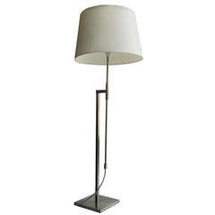 Adjustable Height Minimalist Floor Lamp by Laurel