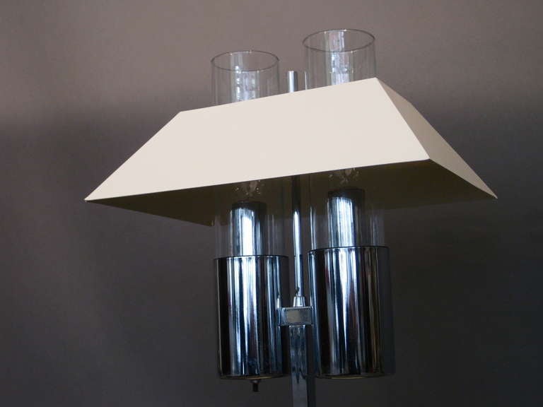 Rare Architectural Desk Lamp by Raymor c.1960s 3