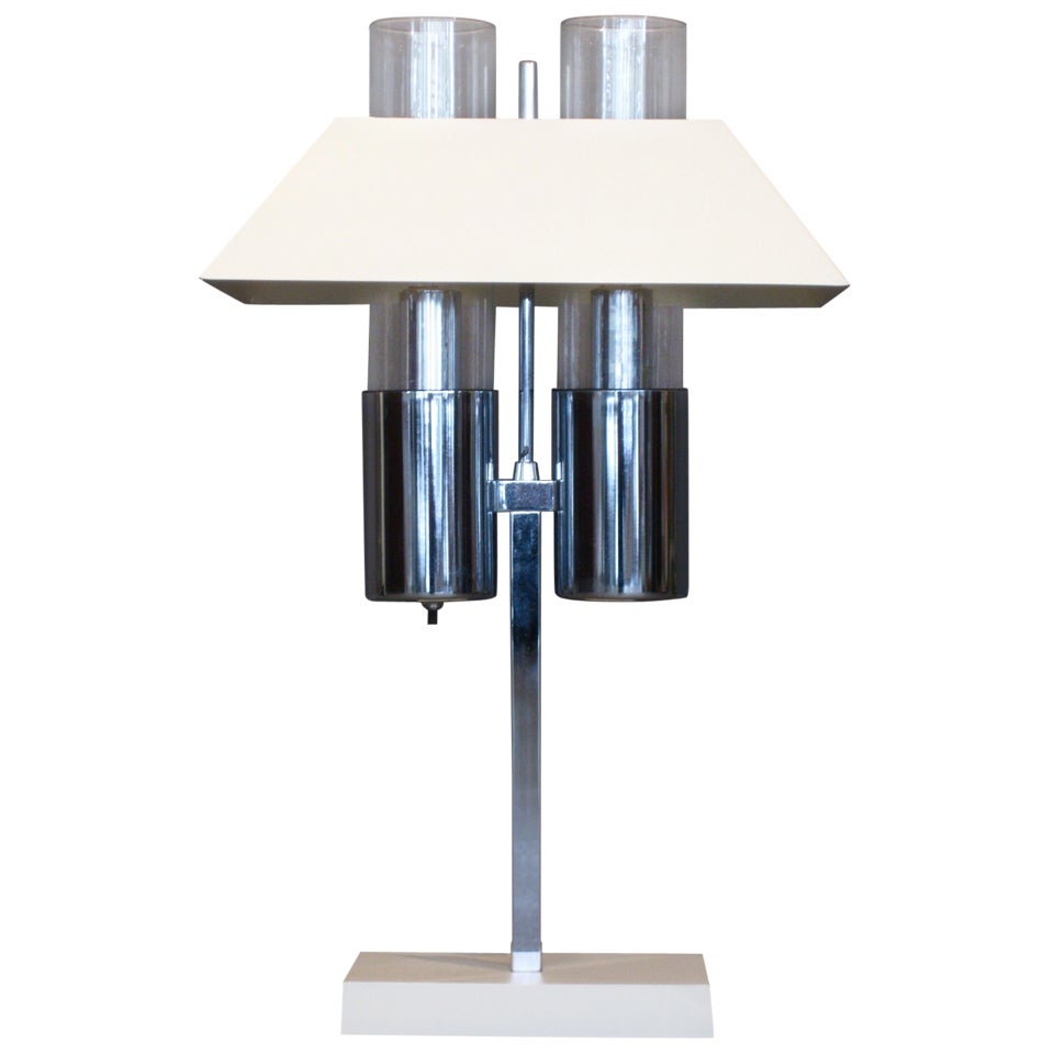 Rare Architectural Desk Lamp by Raymor c.1960s