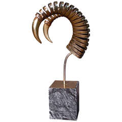 1970
s Curtis Jere Antelope Sculpture