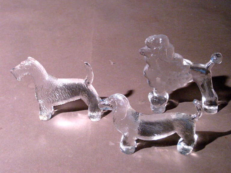 Kollektion von 14 Kosta Boda-Glas Zoo-Serie Tieren, ca. 1970er Jahre im Zustand „Hervorragend“ in Easton, PA