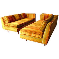 Pair of Paul McCobb Sofas