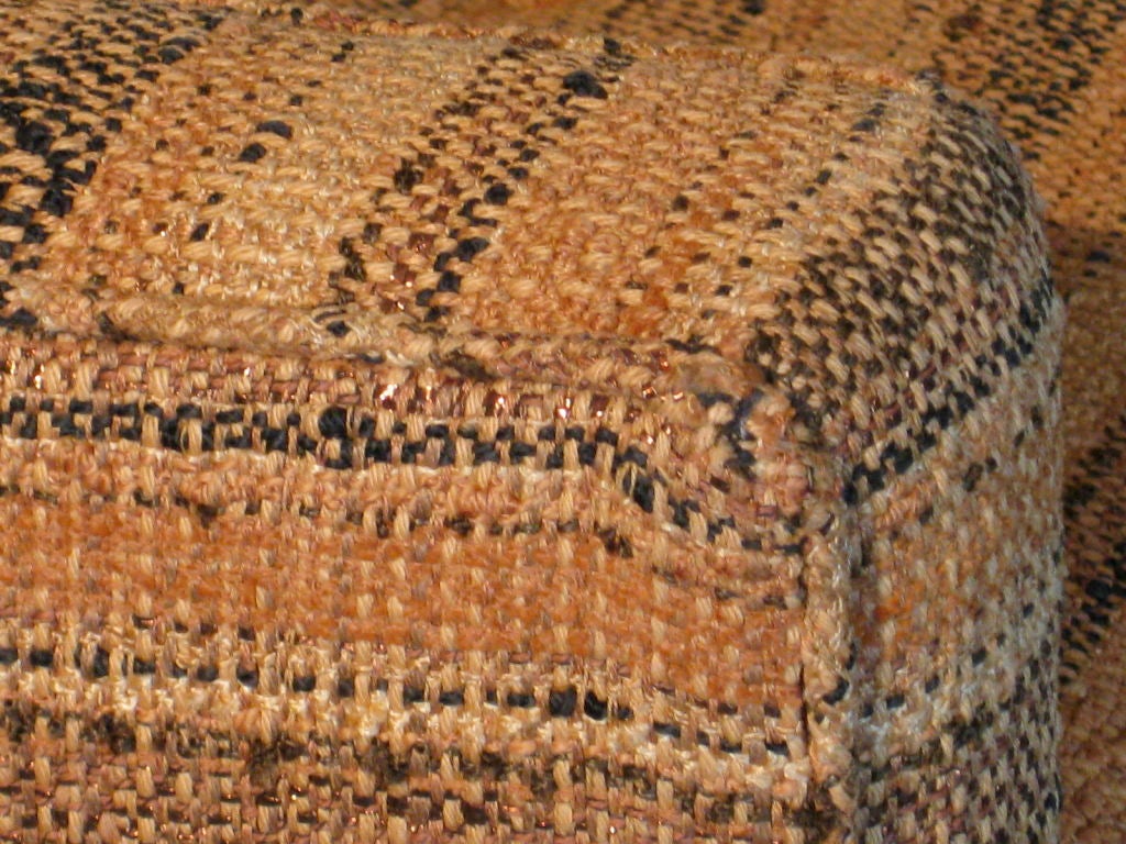Edward Wormley for Dunbar Sofa w/ Original Dorothy Liebes Fabric 5