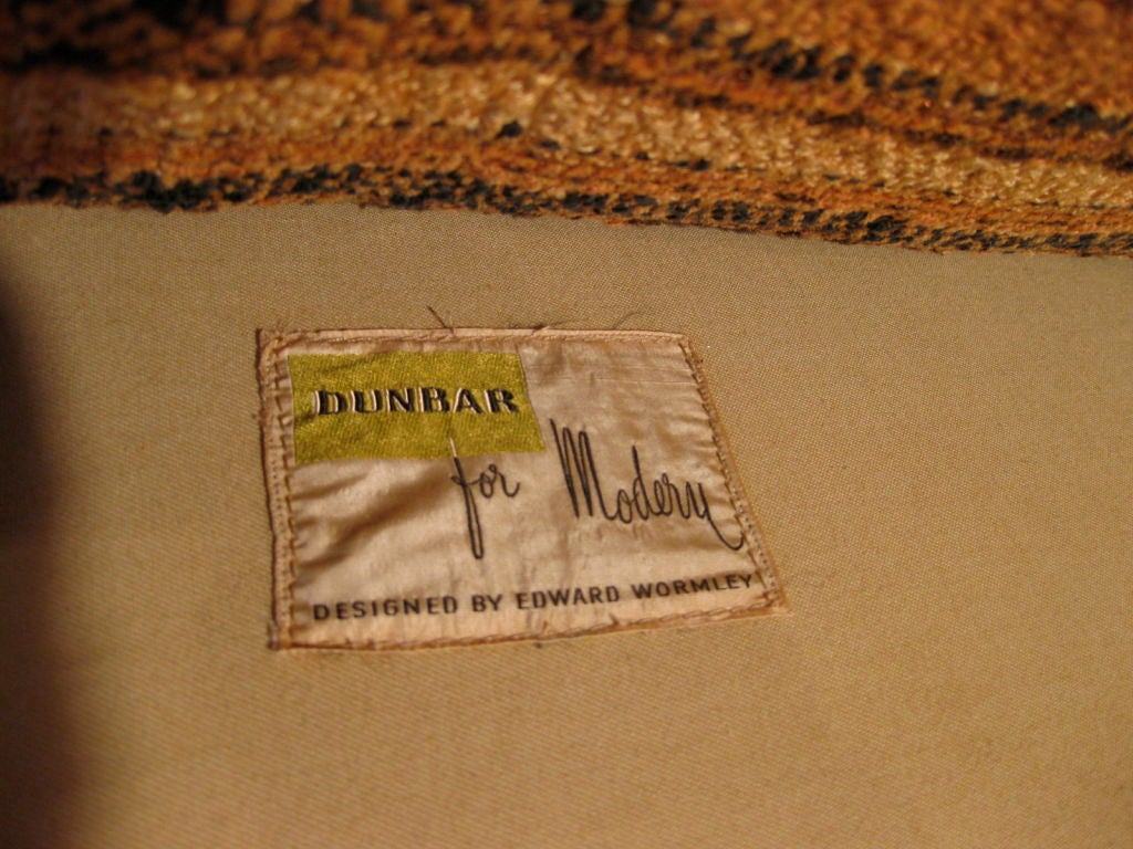 Edward Wormley for Dunbar Sofa w/ Original Dorothy Liebes Fabric 4