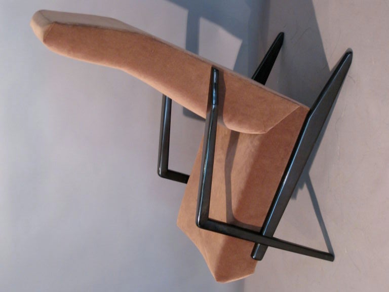 Upholstery Abel Sorensen High-Back Lounge Chair c.1950's