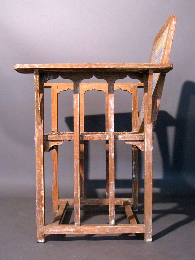 American Arts & Craft oak chair designed by David Wolcott Kendall for Phoenix Furniture Company, Grand Rapids, MI c.1894.  Often referred to as the 