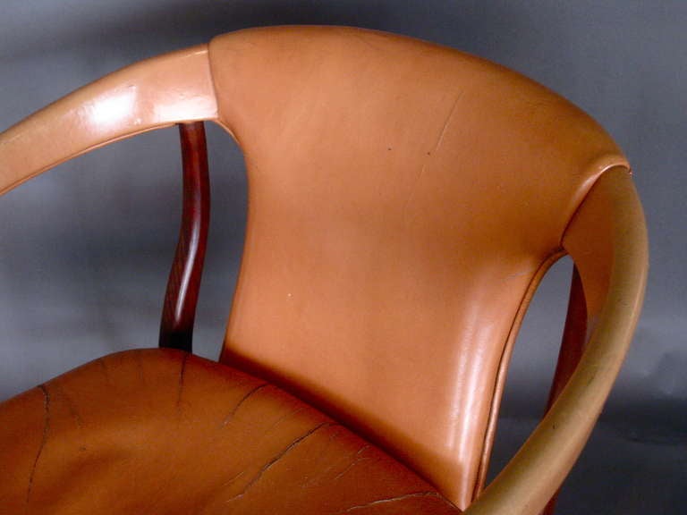 Pair of Danish Teak Lounge Chairs Attributed to Jacob Kjaer, Circa 1950's 4