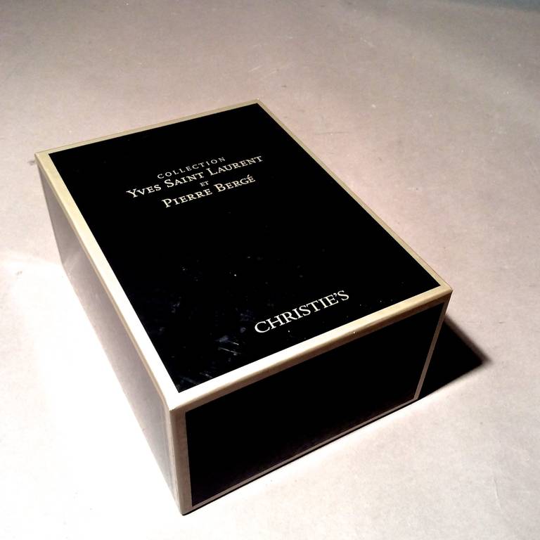 Christies Six Volume Auction Catalog, Yves Saint Laurent and Pierre Berge, 2009