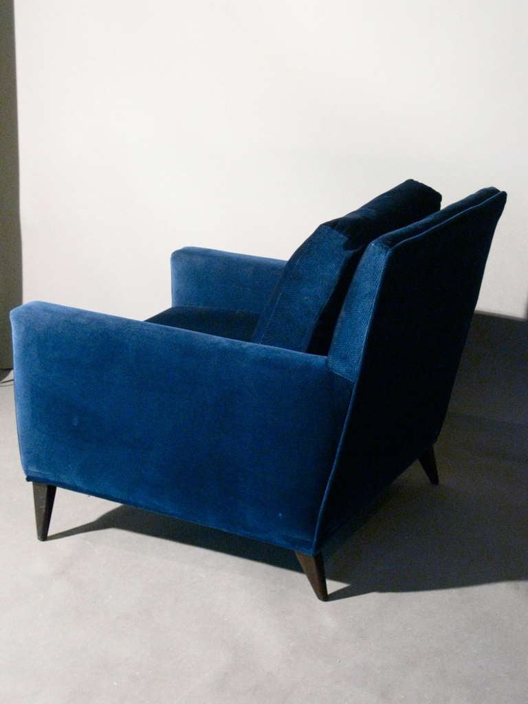 Mid-20th Century Pair Paul McCobb Lounge Chairs Circa 1950's