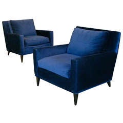 Pair Paul McCobb Lounge Chairs Circa 1950's
