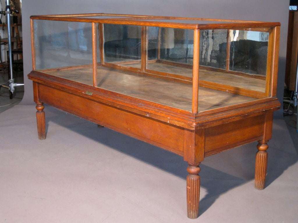 20th Century James Irons of Philadelphia Early 20th C. Show Case