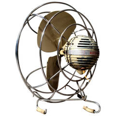 Machine Age Table Fan by Westinghouse, circa 1940s