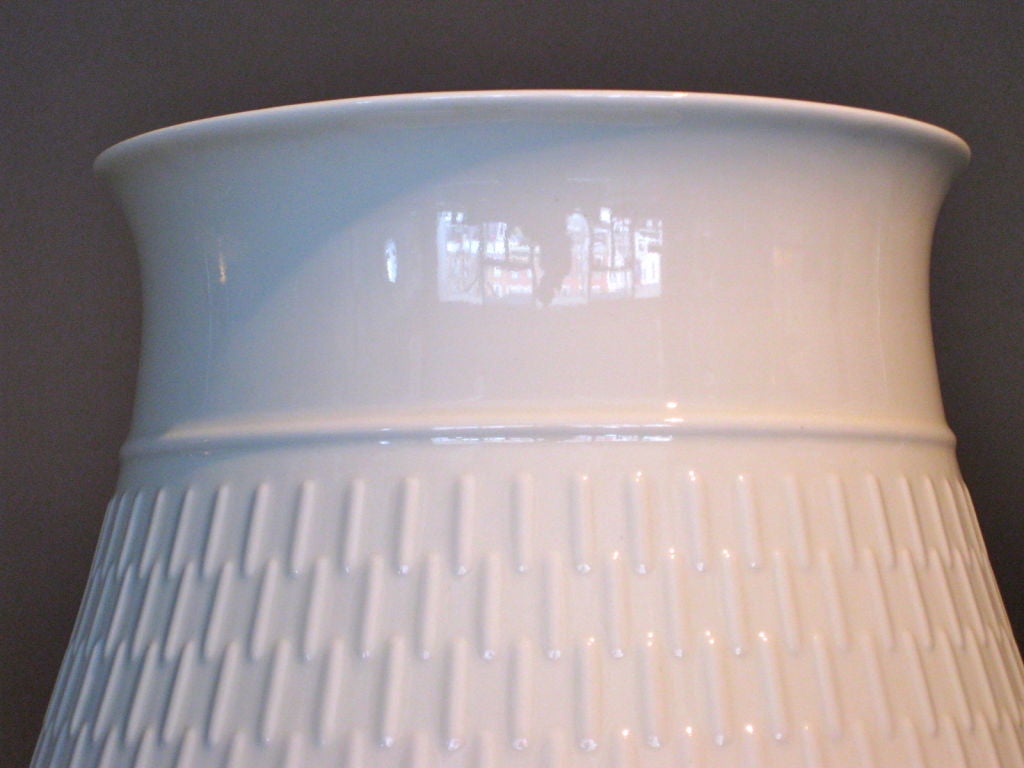 Mid-20th Century Monumental Porcelain Vase by Thorkild Olsen for Royal Copenhagen