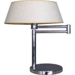 Walter Von Nessen Swing Arm Table Lamp c.1960's