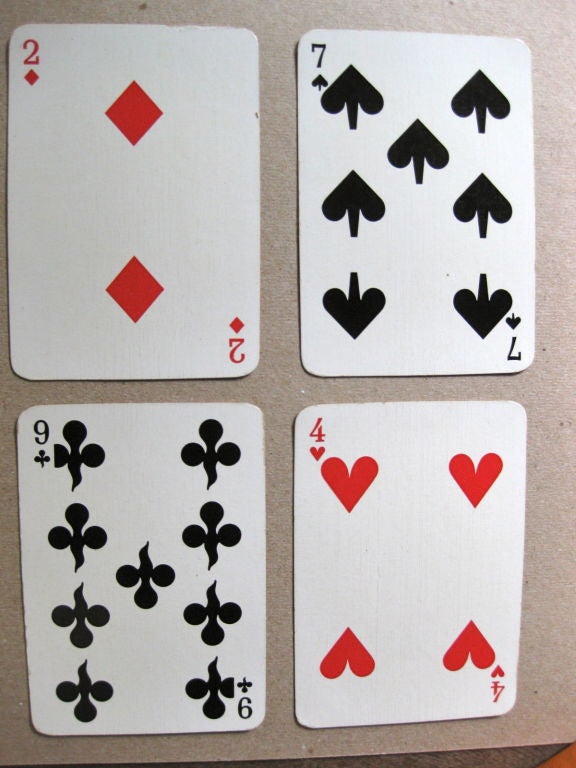 Hermes Bridge Playing Cards, 2 Decks, Designed by Cassandre 4