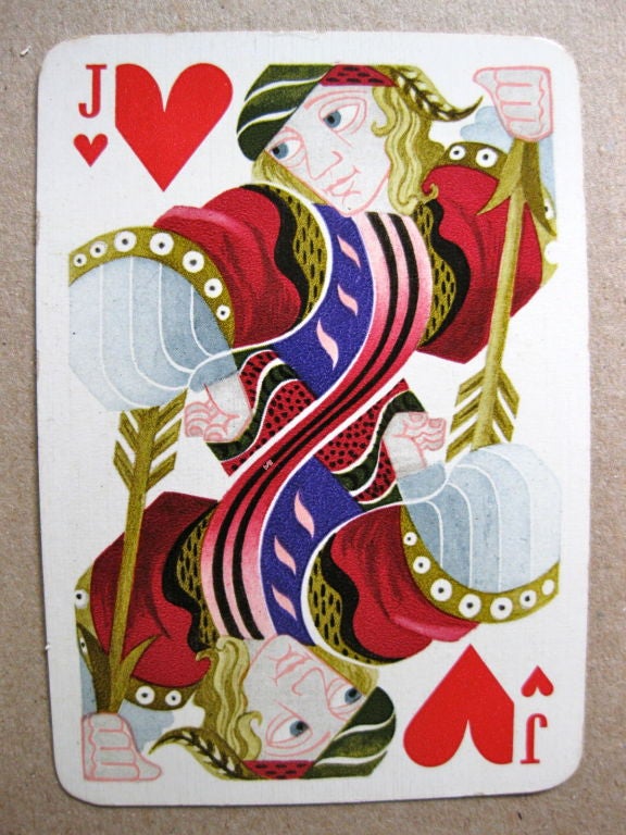 Hermes Bridge Playing Cards, 2 Decks, Designed by Cassandre 1