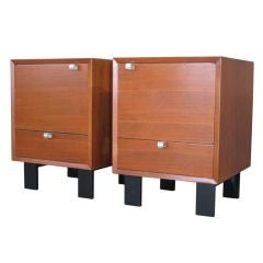 Pair George Nelson Night Stands for Herman Miller Model no.4617