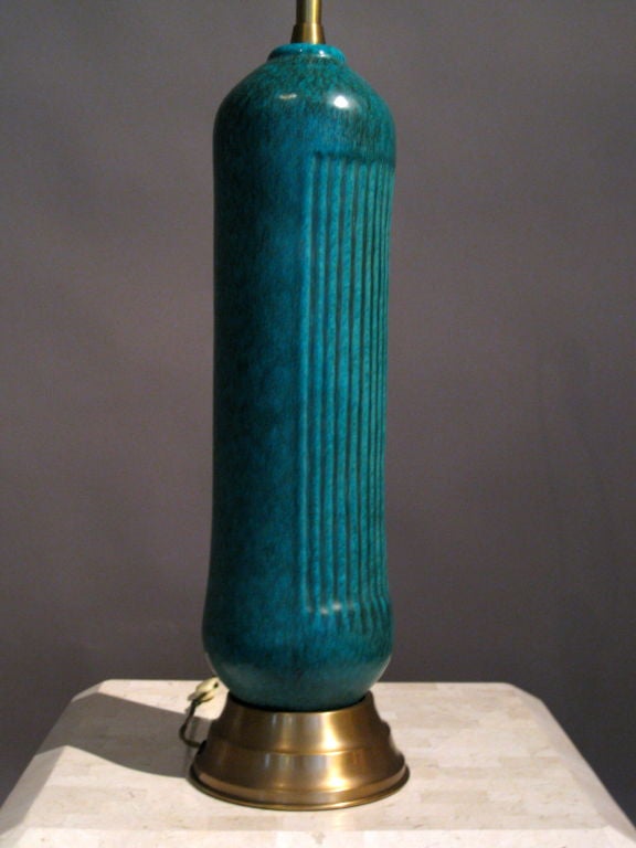 Tall Marcello Fantoni Table Lamp for Marbro