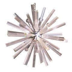 Camer Glass Chandelier Made by Venini c.1970
s