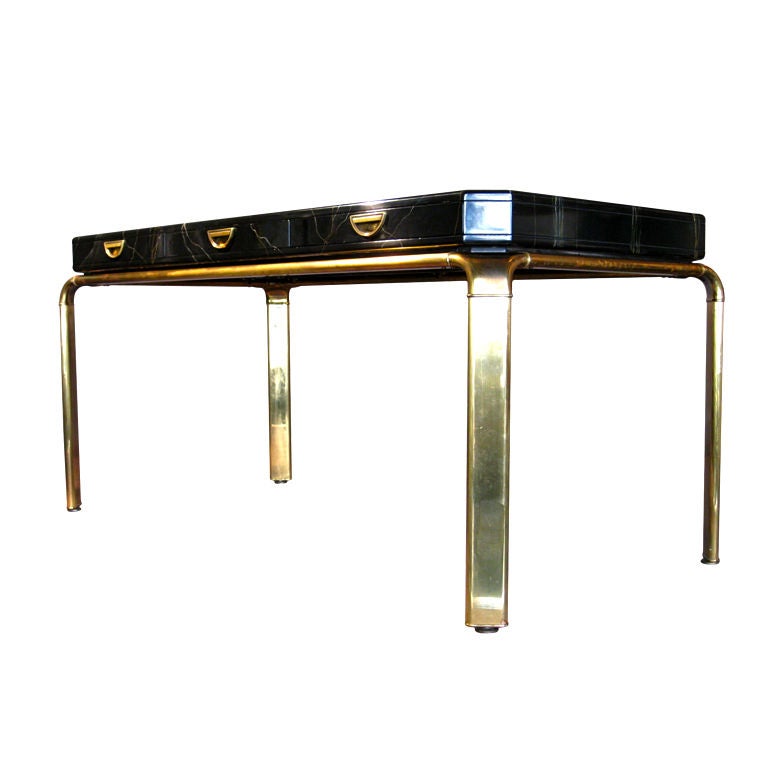 John Widdicomb Lacquered Desk