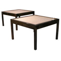 Rare Pair of Russel Wright End Tables for Statton Furniture