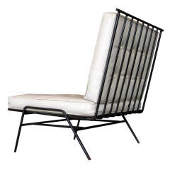 Paul McCobb, Attribution Wrought Iron Lounge Chair c.1950's