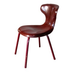 Egmont Arens Lacquered Fiberglass Chair c.1951