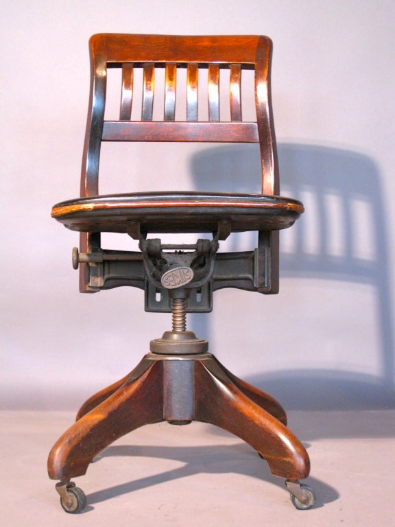 1920s office chair