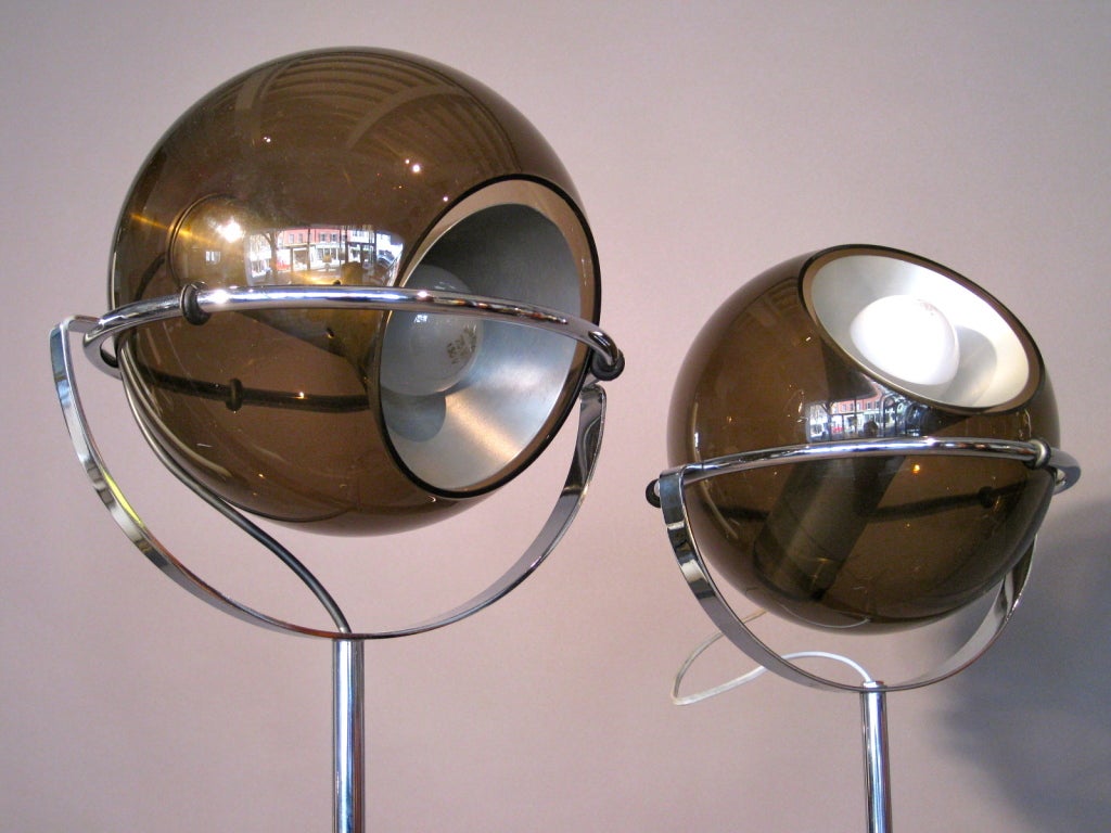 Pair of Raak Floor Lamps Designed by Frank Lightelijn