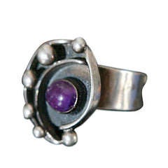 Vintage The Modernist Eye Ring