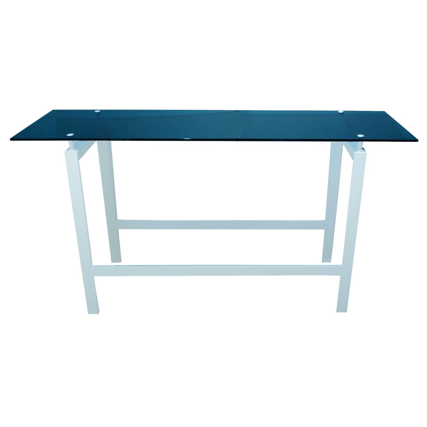 A Floating Glass Console in the style of Jacques Quinet For Sale