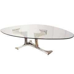 An Important Dining Table by Gerard Mannoni