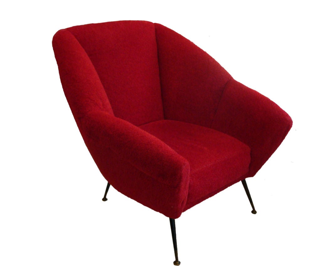 A Pair of Mid Century Club Chairs