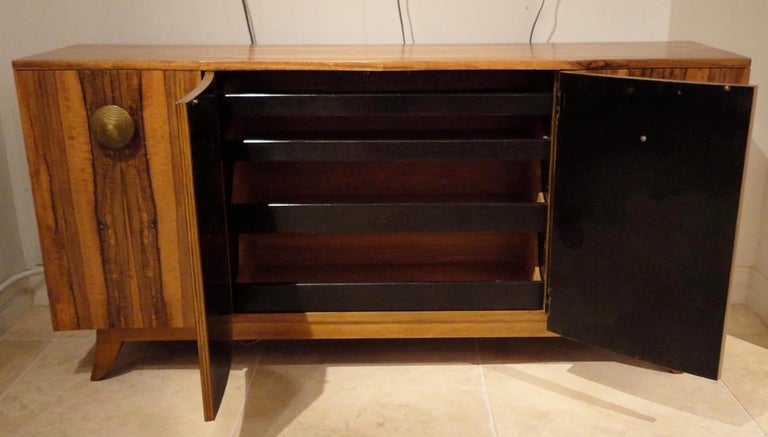 A Rosewood Sideboard by Gilbert Rohde For Sale 1