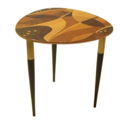 A Small Inlayed Occasional Table
