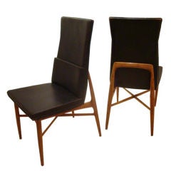 A Set of Six Dining Chairs, model "Madison" by Josef DeCoene