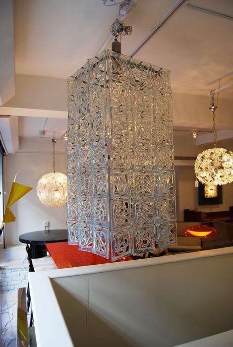 A Rare Glass Chandelier by Carlo Nason