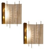 A Pair of Wall Sconces by Gio Ponti for Lumi