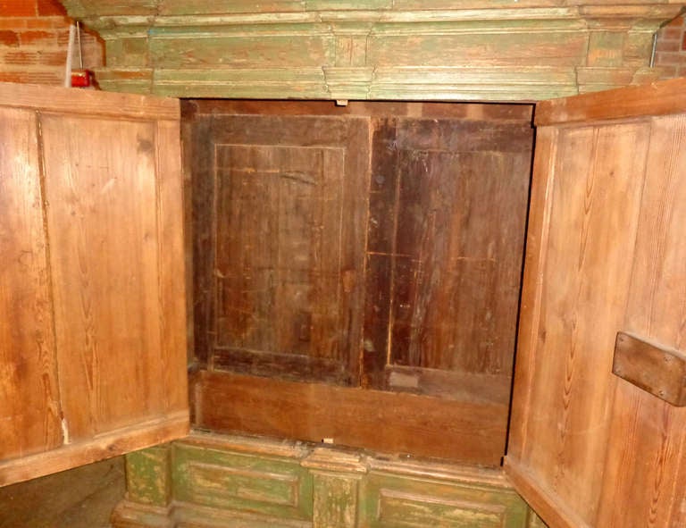 Late 18th c. Dutch Polychrome Cabinet 4