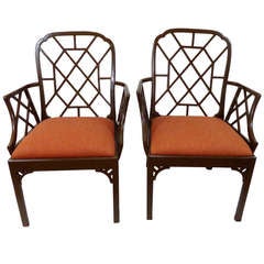 Near-pair of Early 19th c. English Cockpen Chairs