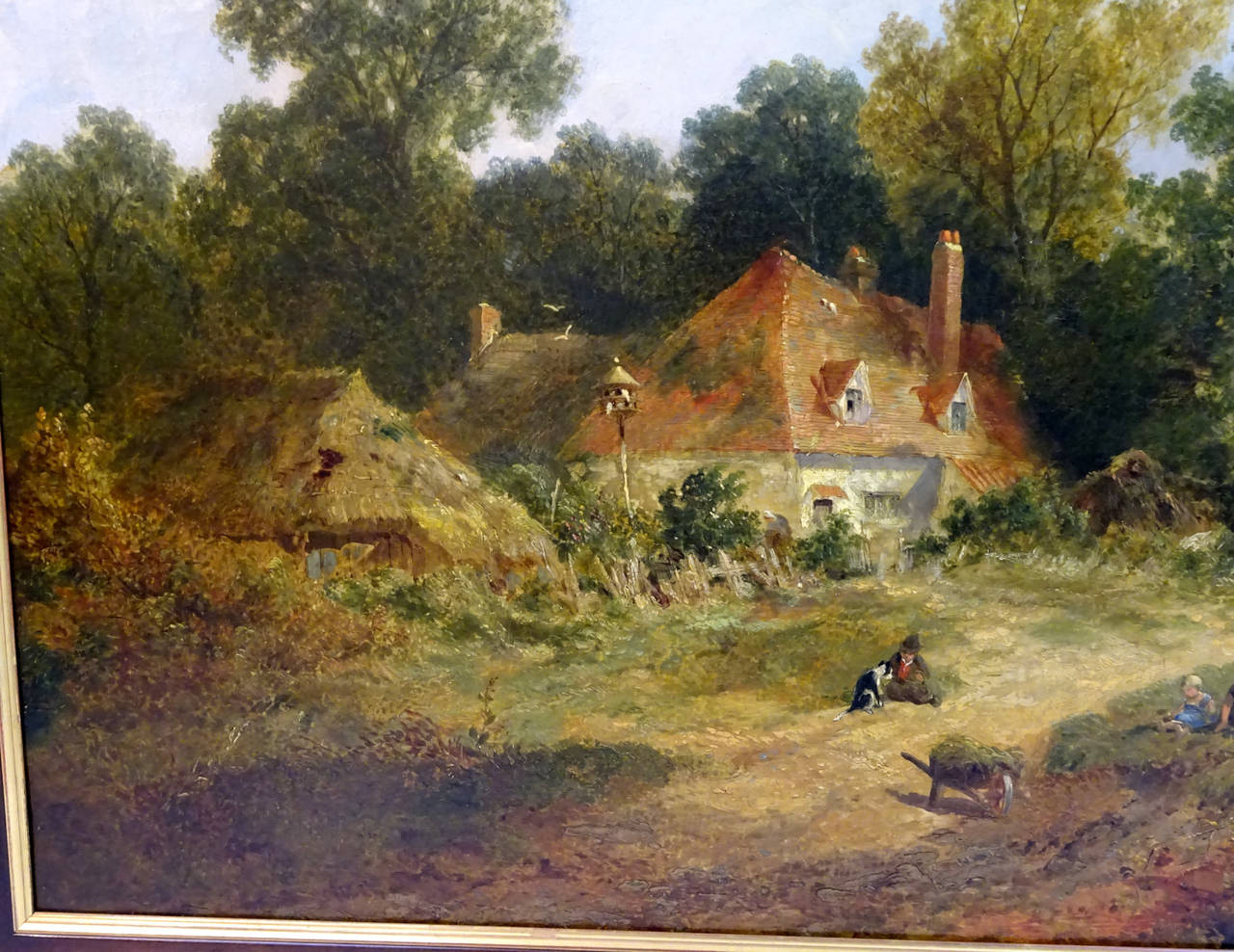 19th Century English Landscape Painting by James Edwin ... 19th Century English Landscape Painting by James Edwin ...