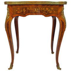 19th Century French Small Table Vanity