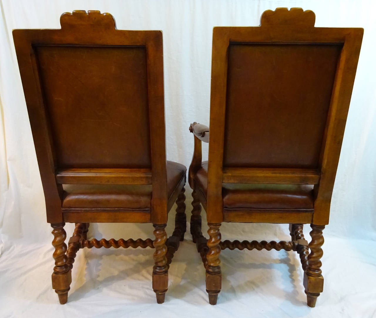 Set of Six 20th Century Dining Chairs by Ralph Lauren 6